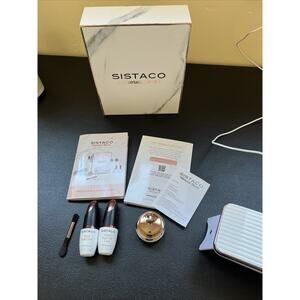 Sistaco Mineral Bond Nail Polish Starter Kit 1 Color. Preowned Partially Used